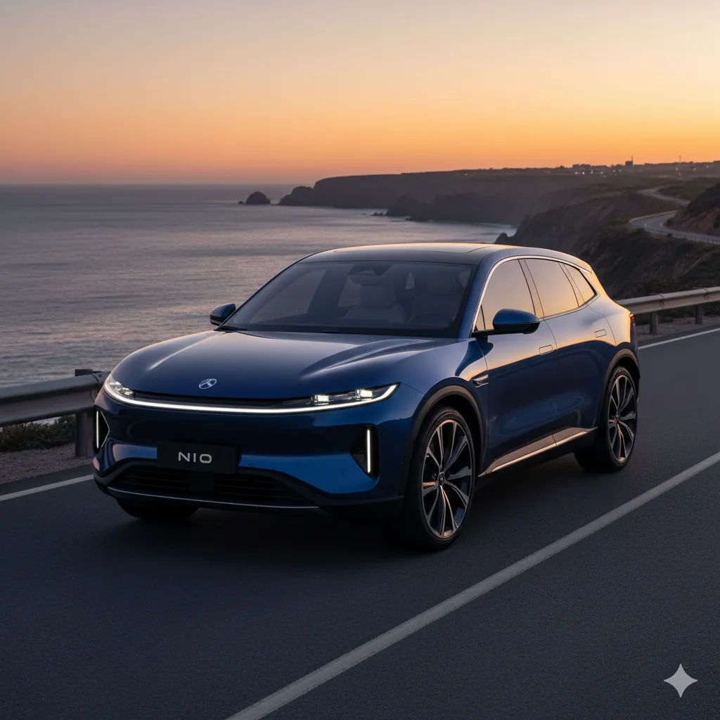 NIO EL8 w Europie: Luksusowy SUV z wymienną baterią rzuca wyzwanie premium